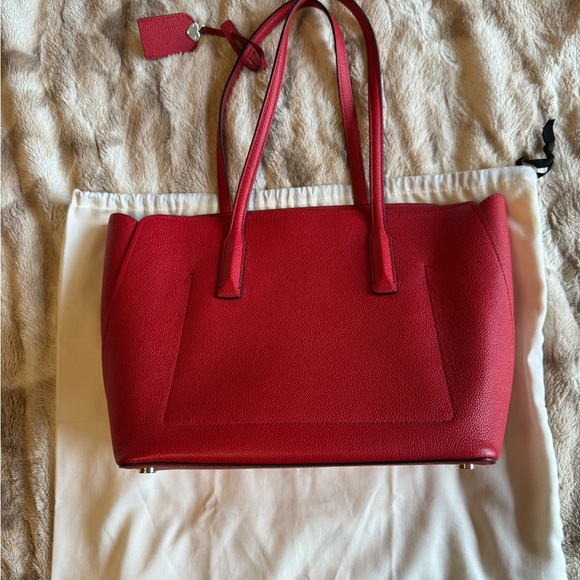 Red Kate Spade Tote with Dust Bag - Picture 7 of 10